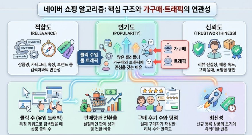 네이버 가구매·트래픽으로 스마트스토어 상위노출 가능할까? 실제원리 플러스 공개